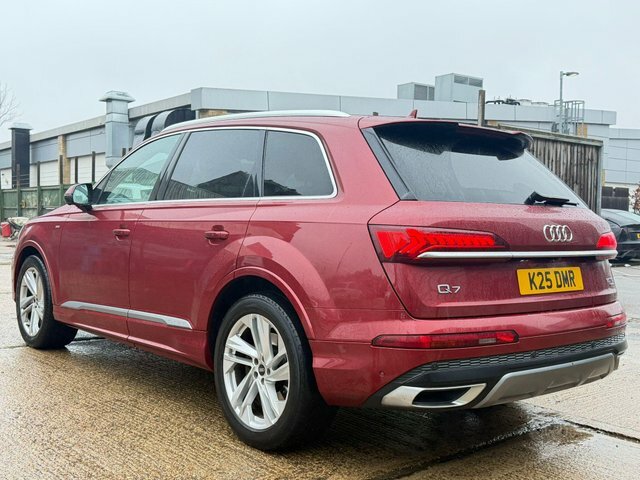 Audi Q7 3.0 Tdi V6 50 S Line Tiptronic Quattro Euro 6 S S K25DMR Red #6