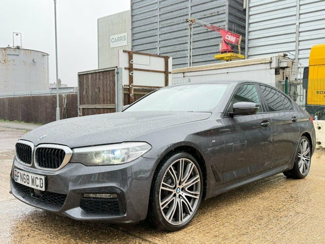 BMW 5 Series 2.0 520D M Sport Euro 6 S S FN68WCD Grey #5