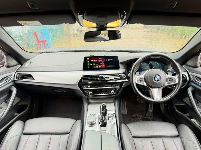 BMW 5 Series 2.0 520D M Sport Euro 6 S S FN68WCD Grey #2