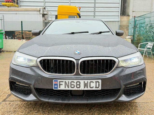 BMW 5 Series 2.0 520D M Sport Euro 6 S S FN68WCD Grey #3