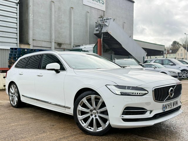 Volvo V90 2.0H T8 Twin Engine 11.6Kwh Inscription Plus White
