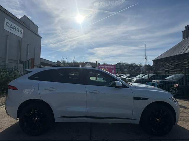 Jaguar F-Pace 2.0 D180 Chequered Flag Awd Euro 6 S S SG19ANC White #3