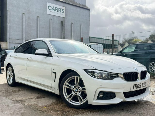 BMW 4 Series Gran Coupe 2.0 420D M Sport Euro 6 S S White