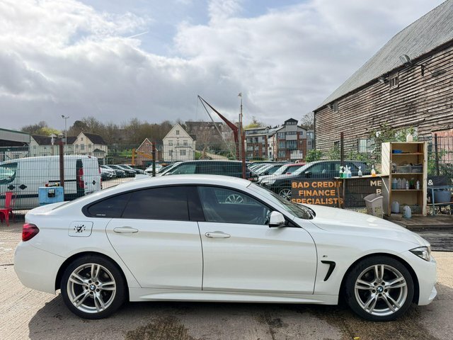 BMW 4 Series Gran Coupe 2.0 420D M Sport Euro 6 S S YR69BZO White #3