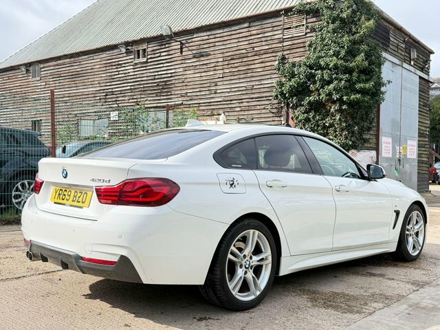 BMW 4 Series Gran Coupe 2.0 420D M Sport Euro 6 S S YR69BZO White #5