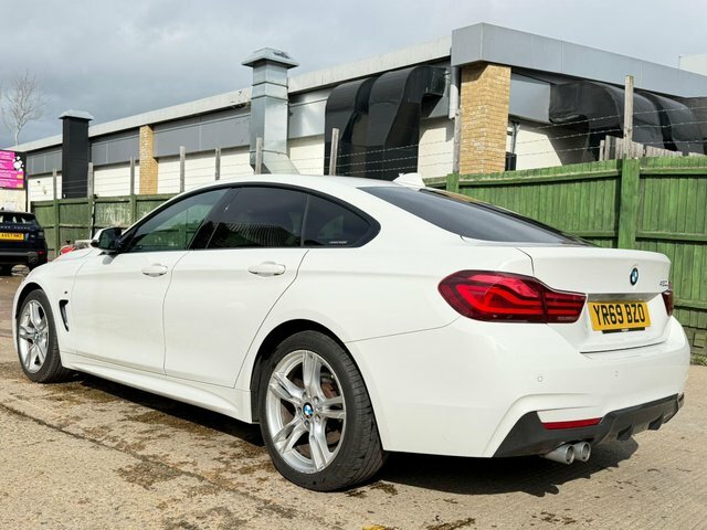 BMW 4 Series Gran Coupe 2.0 420D M Sport Euro 6 S S YR69BZO White #6
