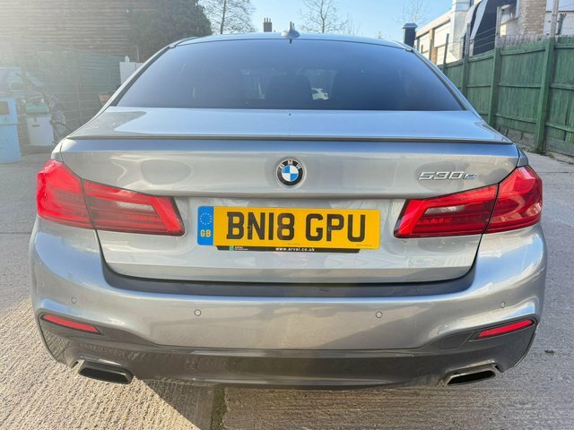 BMW 5 Series 2.0 530E 9.2Kwh M Sport Euro 6 S S BN18GPU Blue #6