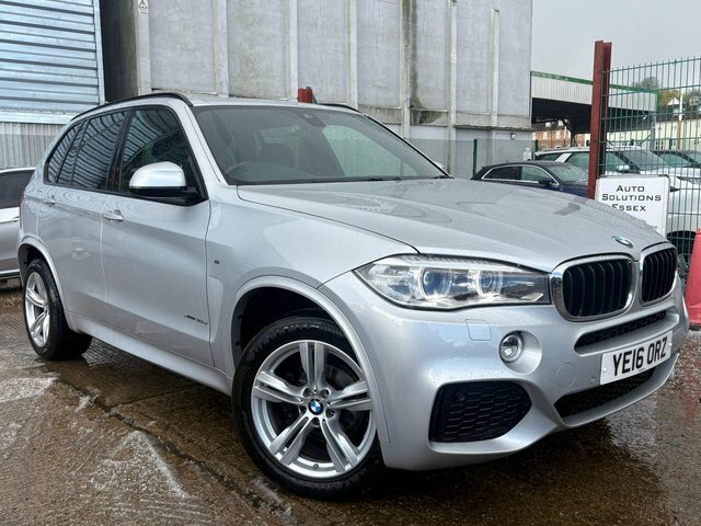 BMW X5 3.0 30D M Sport Xdrive Euro 6 S S YE16ORZ Silver