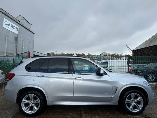 BMW X5 3.0 30D M Sport Xdrive Euro 6 S S YE16ORZ Silver #2