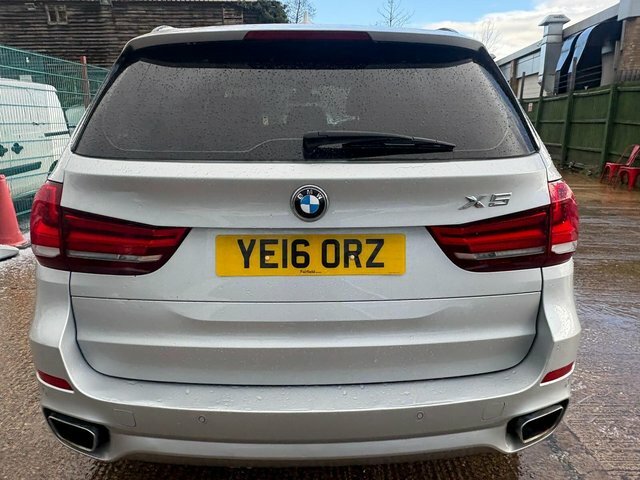 BMW X5 3.0 30D M Sport Xdrive Euro 6 S S YE16ORZ Silver #4