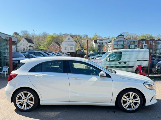 Mercedes-Benz A Class 1.5 A180d Sport Premium 7G-dct Euro 6 S S MA66WKX White #2