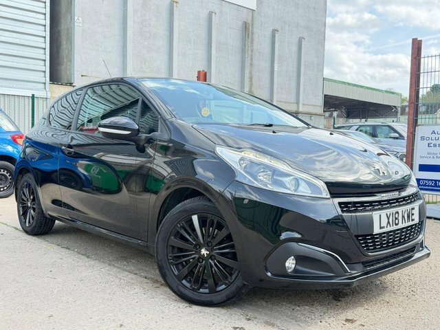 Peugeot 208 1.2 Puretech Black Edition Euro 6 Black
