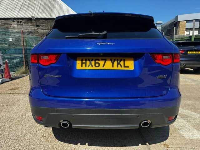 Jaguar F-Pace 2.0 D240 R-sport Awd Euro 6 S S HX67YKL Blue #5