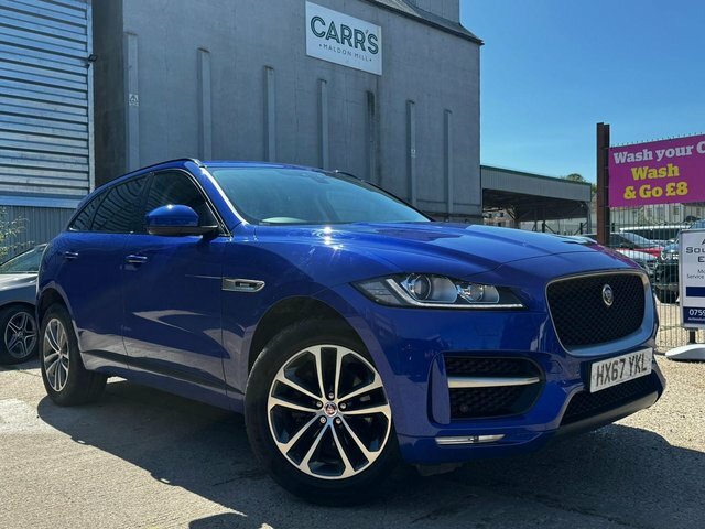Jaguar F-Pace 2.0 D240 R-sport Awd Euro 6 S S Blue