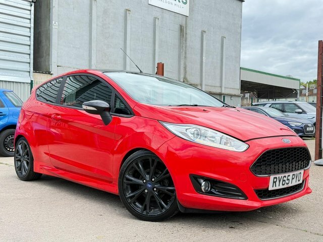 Ford Fiesta 1.0T Ecoboost Zetec S Euro 6 S S Red