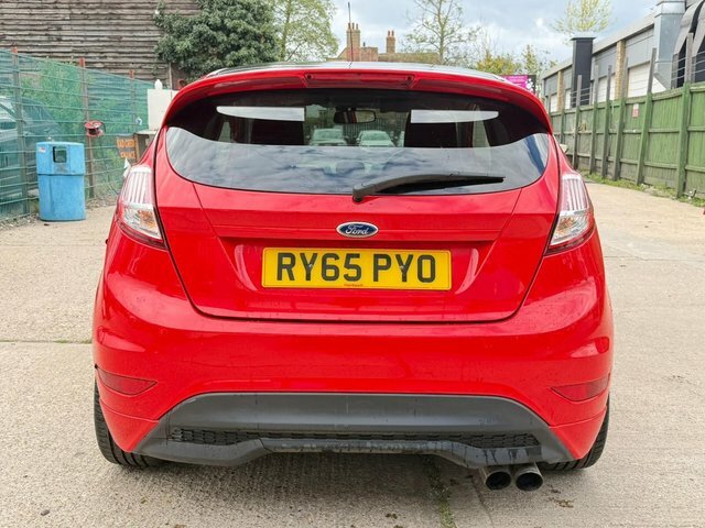 Ford Fiesta 1.0T Ecoboost Zetec S Euro 6 S S RY65PYO Red #4