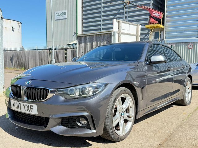 BMW 4 Series Gran Coupe 2.0 420D M Sport Xdrive Euro 6 S S KJ17YXF Grey #3