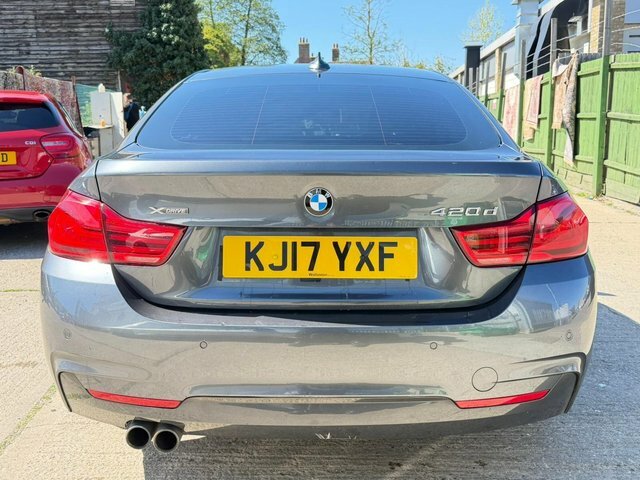 BMW 4 Series Gran Coupe 2.0 420D M Sport Xdrive Euro 6 S S KJ17YXF Grey #6