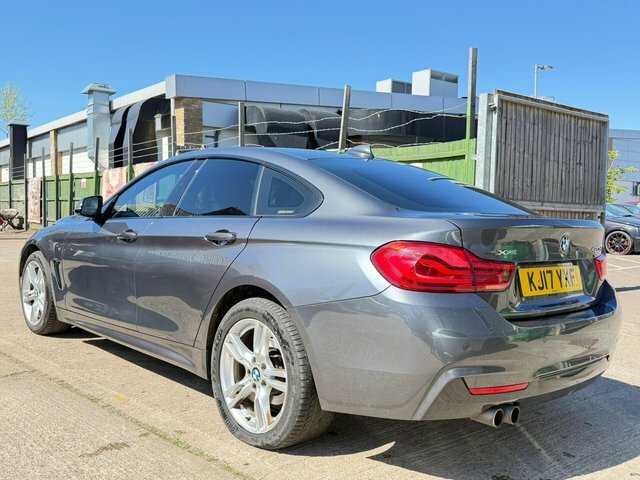 BMW 4 Series Gran Coupe 2.0 420D M Sport Xdrive Euro 6 S S KJ17YXF Grey #4