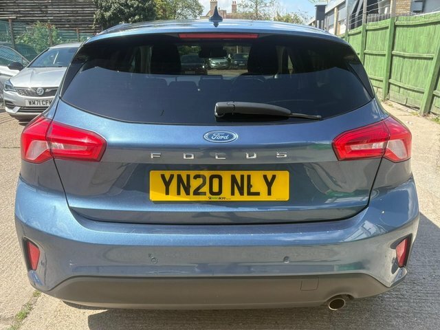 Ford Focus 1.0T Ecoboost Titanium Euro 6 S S YN20NLY Blue #4