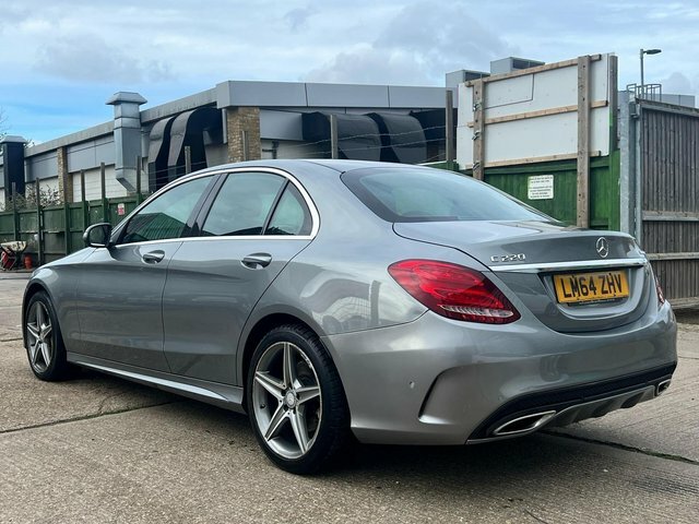Mercedes-Benz C Class 2.1 C220 Bluetec Amg Line G-tronic Euro 6 S S 4 LM64ZHV Silver #5