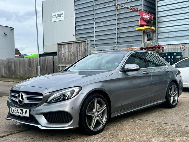 Mercedes-Benz C Class 2.1 C220 Bluetec Amg Line G-tronic Euro 6 S S 4 LM64ZHV Silver #3