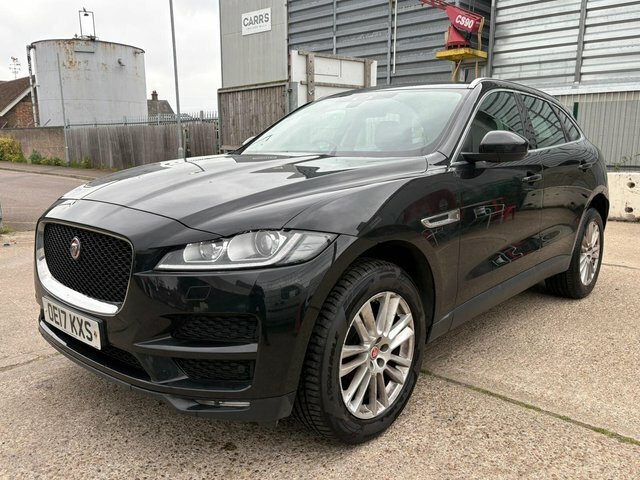 Jaguar F-Pace 2.0 D180 Portfolio Awd Euro 6 S S OE17KXS Black #3