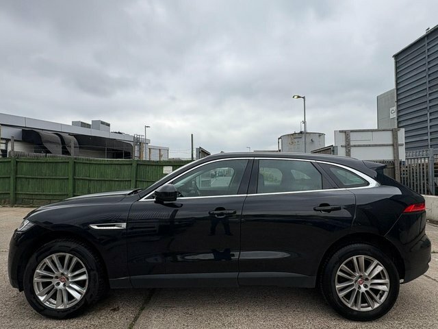 Jaguar F-Pace 2.0 D180 Portfolio Awd Euro 6 S S OE17KXS Black #5