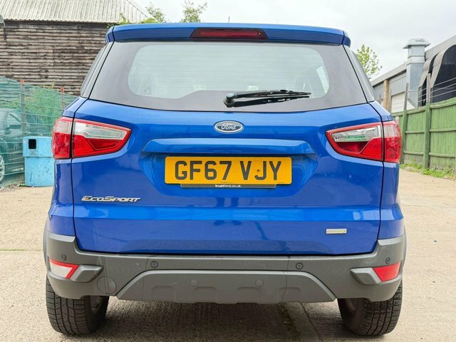Ford Ecosport 1.0T Ecoboost Zetec Euro 6 S S GF67VJY Blue #4