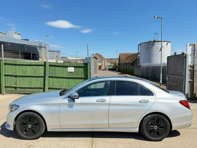 Mercedes-Benz C Class 1.5 C200 Mhev Eq Boost Sport Premium Plus G-tron EF68YHX Silver #6