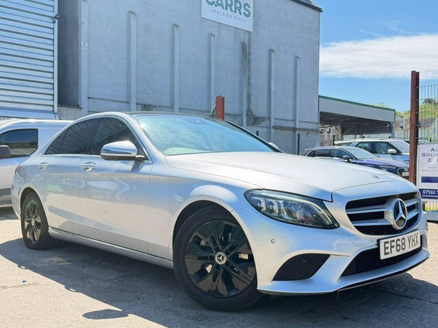 Mercedes-Benz C Class 1.5 C200 Mhev Eq Boost Sport Premium Plus G-tron Silver