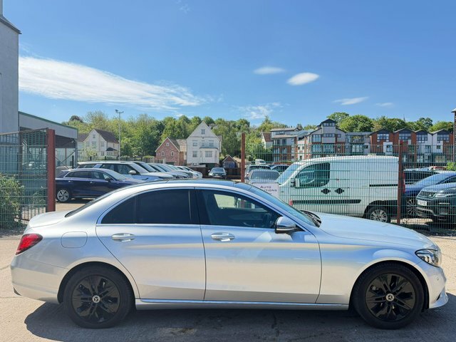 Mercedes-Benz C Class 1.5 C200 Mhev Eq Boost Sport Premium Plus G-tron EF68YHX Silver #2