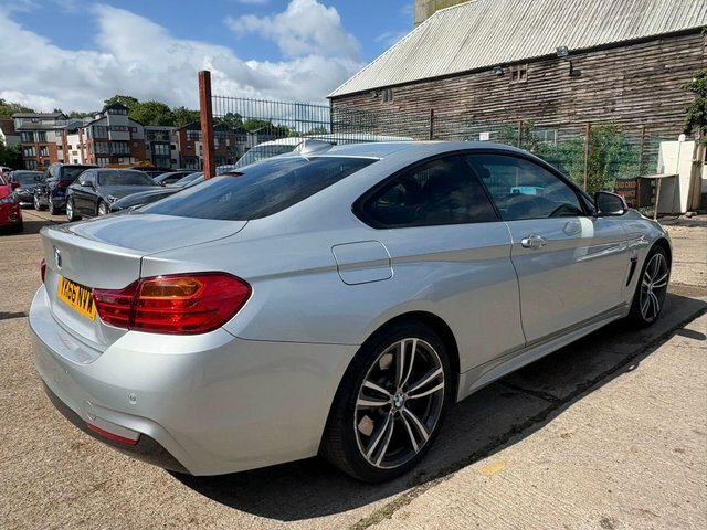 BMW 4 Series 2.0 420D M Sport Xdrive Euro 6 S S YK66NVW Silver #3