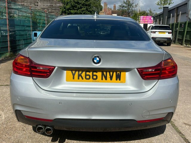 BMW 4 Series 2.0 420D M Sport Xdrive Euro 6 S S YK66NVW Silver #4
