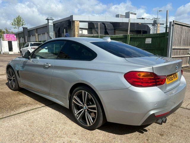 BMW 4 Series 2.0 420D M Sport Xdrive Euro 6 S S YK66NVW Silver #5