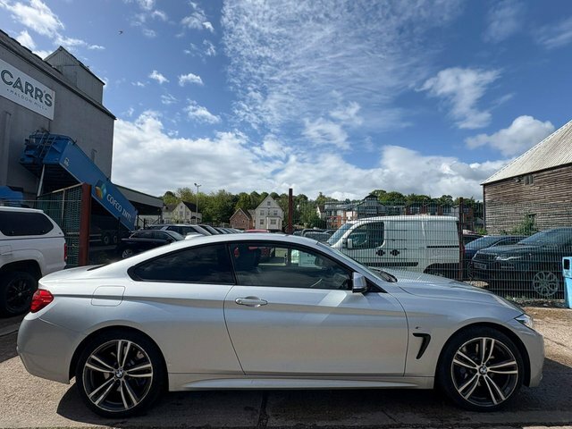 BMW 4 Series 2.0 420D M Sport Xdrive Euro 6 S S YK66NVW Silver #2