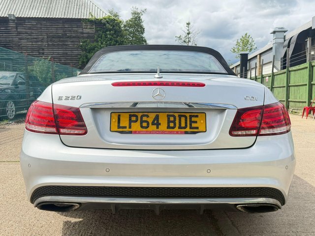 Mercedes-Benz E Class 2.1 E220 Cdi Amg Sport Cabriolet Euro 5 S S Silver #4