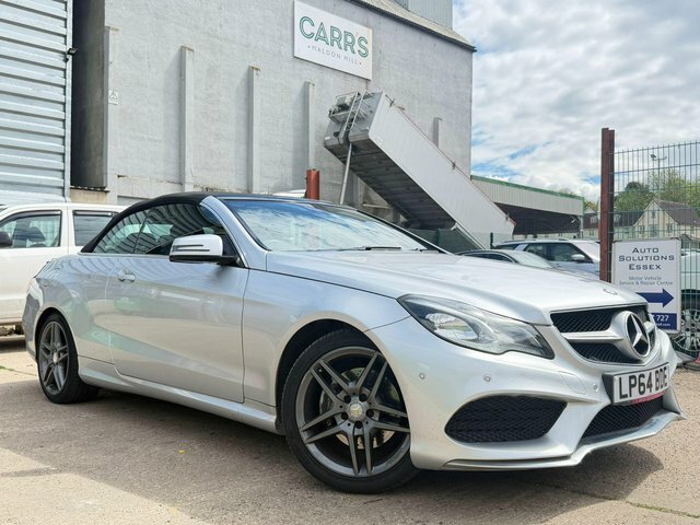 Mercedes-Benz E Class 2.1 E220 Cdi Amg Sport Cabriolet Euro 5 S S Silver