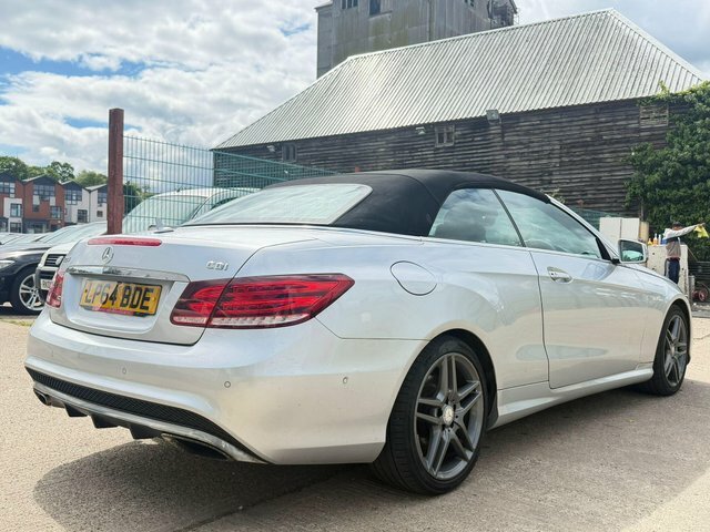 Mercedes-Benz E Class 2.1 E220 Cdi Amg Sport Cabriolet Euro 5 S S Silver #3