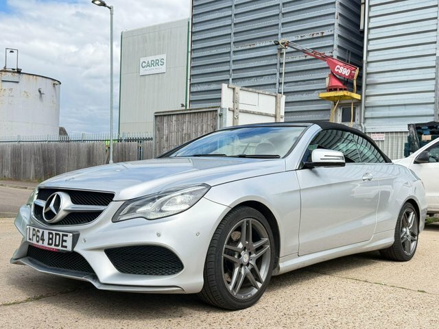 Mercedes-Benz E Class 2.1 E220 Cdi Amg Sport Cabriolet Euro 5 S S Silver #6
