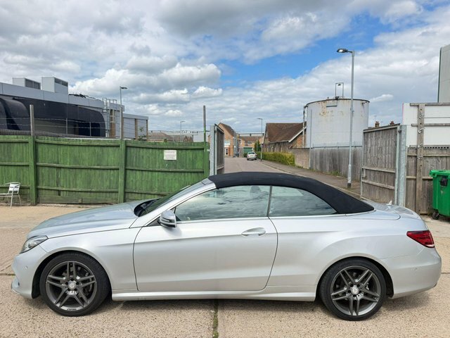 Mercedes-Benz E Class 2.1 E220 Cdi Amg Sport Cabriolet Euro 5 S S Silver #5