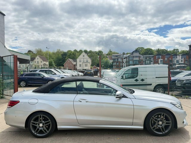 Mercedes-Benz E Class 2.1 E220 Cdi Amg Sport Cabriolet Euro 5 S S Silver #2