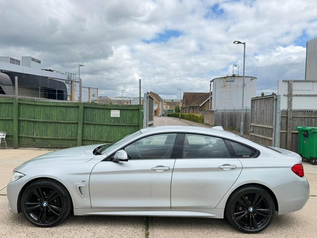 BMW 4 Series Gran Coupe 2.0 418D M Sport Euro 6 S S GU15VJD Silver #6