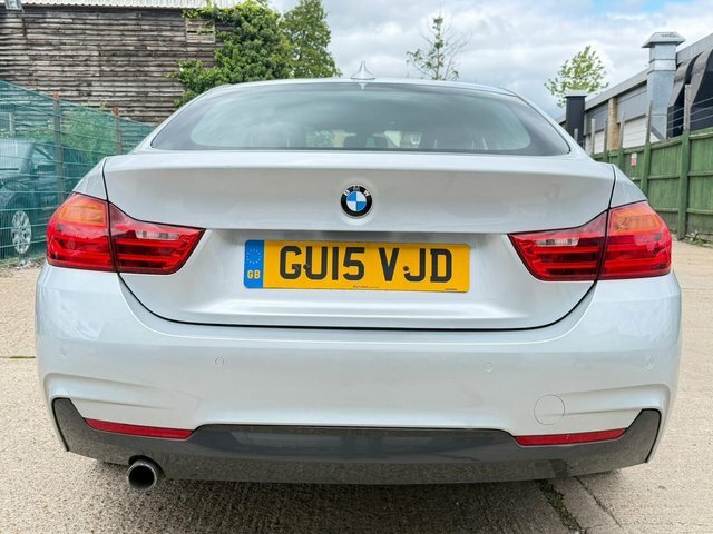 BMW 4 Series Gran Coupe 2.0 418D M Sport Euro 6 S S GU15VJD Silver #4
