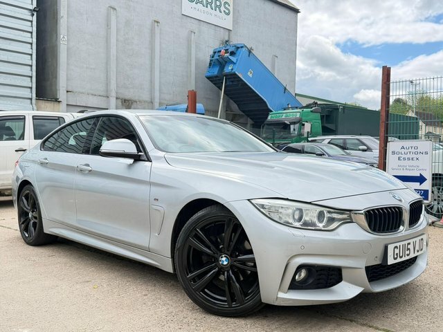 BMW 4 Series Gran Coupe 2.0 418D M Sport Euro 6 S S Silver