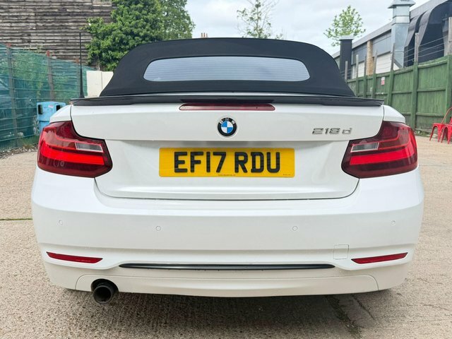 BMW 2 Series 2.0 218D Sport Euro 6 S S EF17RDU White #6