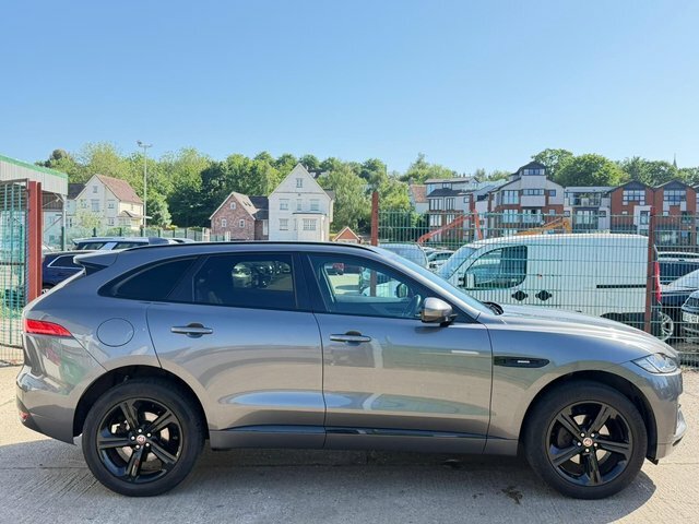 Jaguar F-Pace 2.0 D180 R-sport Awd Euro 6 S S OY68TXL Grey #6
