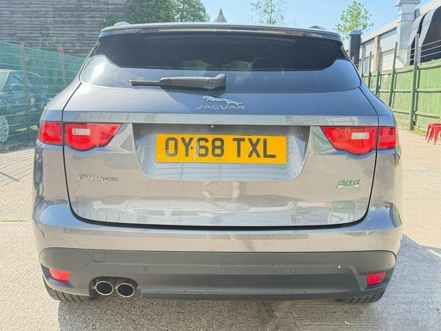 Jaguar F-Pace 2.0 D180 R-sport Awd Euro 6 S S OY68TXL Grey #5