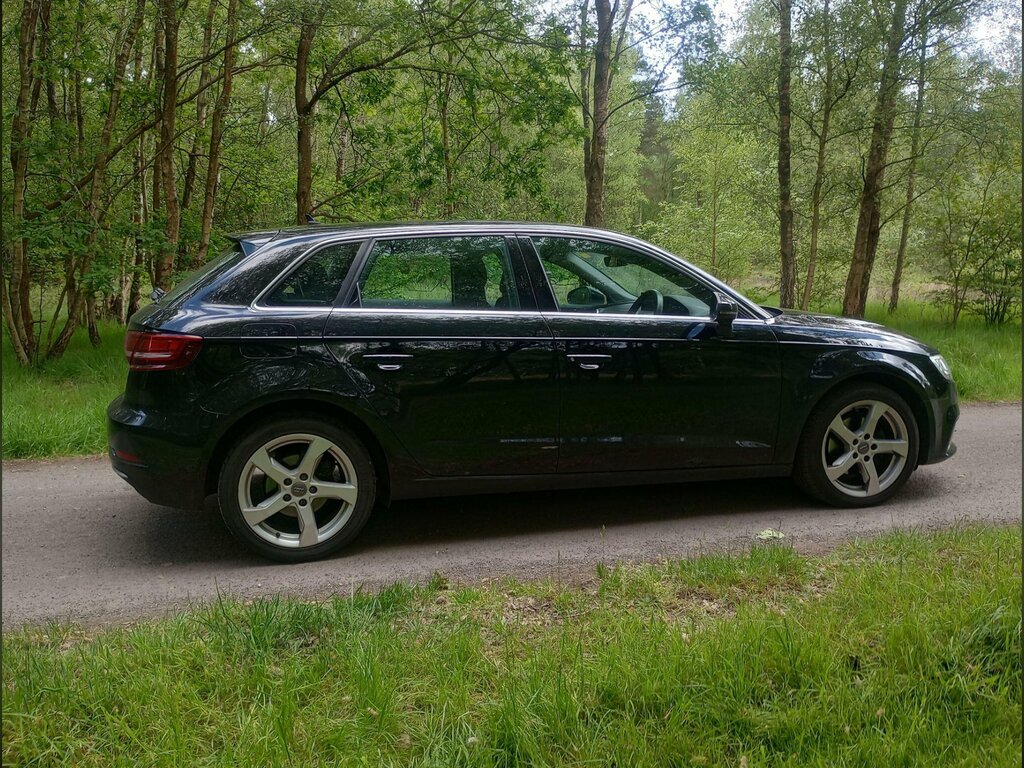 Audi A3 1.6 Tdi Sport Sportback Euro 6 Ss RA16VCW Black #6