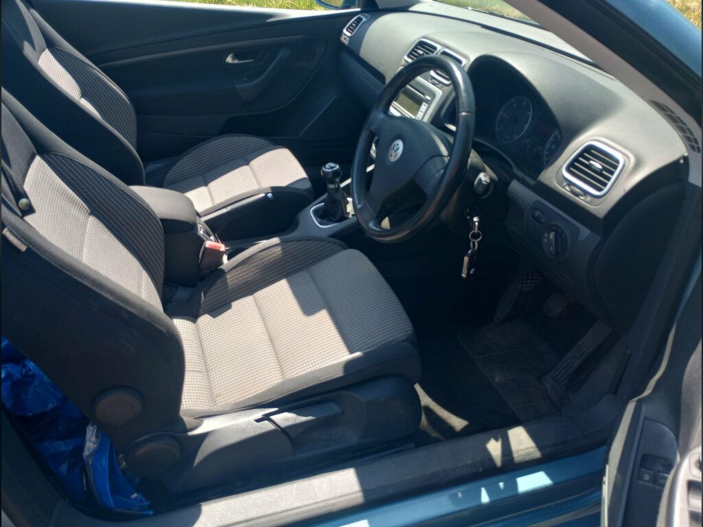 Volkswagen EOS 2.0 Tdi Cabriolet Euro 4 Blue #6